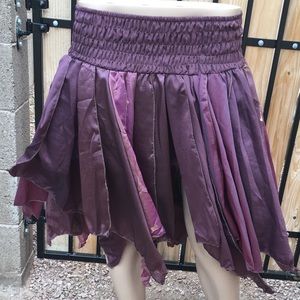 Silk Gypsy Skirt for Fairy, Pixie, Pirate Costume